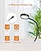 LEPOWER Clip on Light, Reading Lights for Books in Bed with 10 Brightness Levels & 3 Colors, Flexible 3W Bed Lights for Headboard, Desk, Perfect for Reading, Working & Studying -No AC Adapter, Black