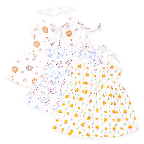 Image of Kidbea Extra Soft Mulmul Cotton Jhabla Cloth for New Born Baby Set