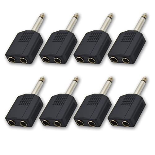 Câble en Y pour guitare et amplificateur : doublez vos sorties audio jack 6,35 mm facilement