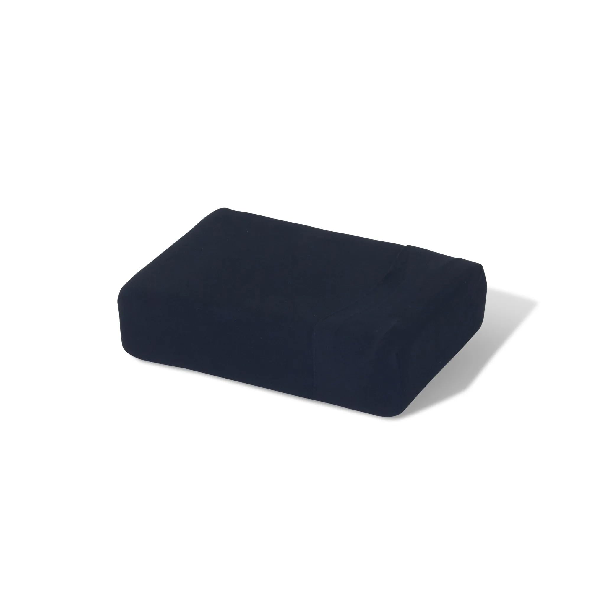 PHYSICAL Large 3" Pilates Head Pad/Cushion with Removable Cover - Perfect for Support for Pilates and Yoga Classes (Black)