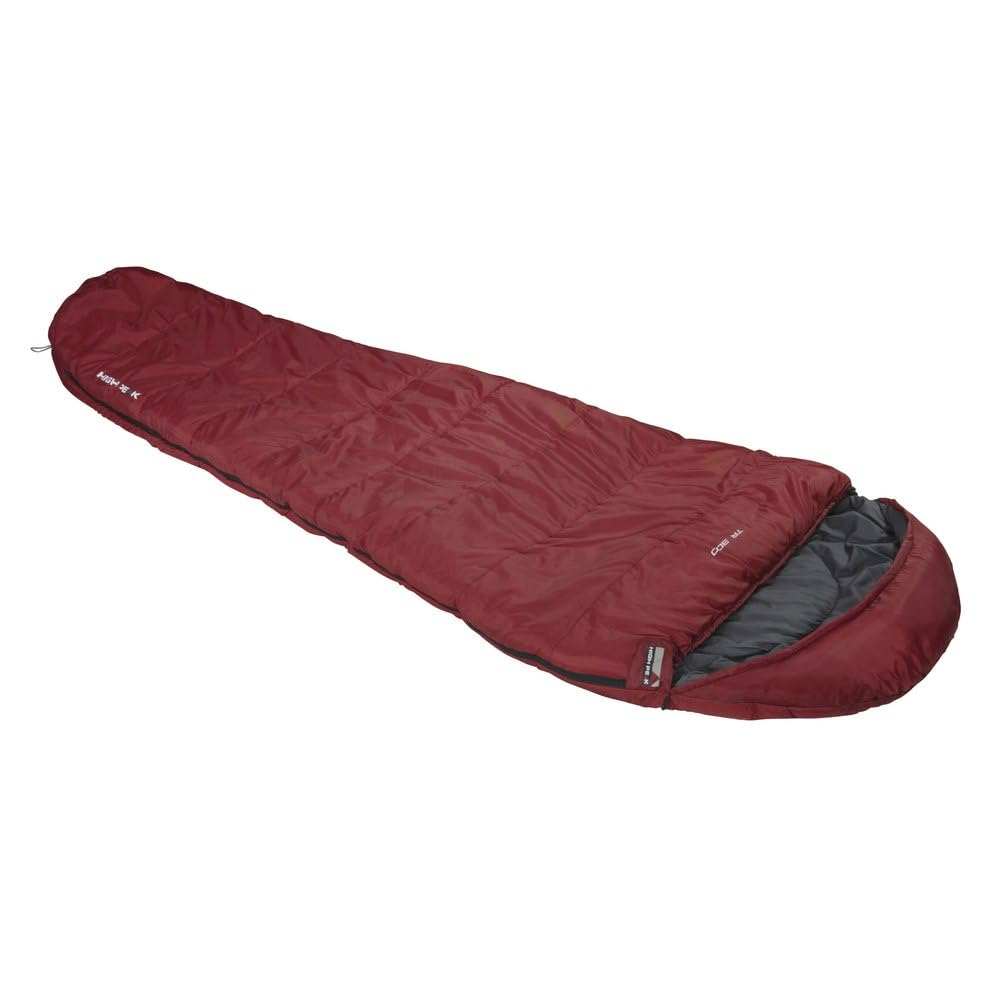 High Peak Mumien Schlafsack TR 300 Allround Trekking 4 Jahreszeiten Leicht -16°C RV Links