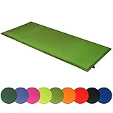ALPIDEX Isomatte Selfinflating Matte Selbstaufblasende Outdoor Thermomatte in Verschiedene Größen und Farben, Farbe:Military, Maße:200 x 66 x 10 cm