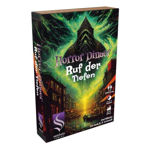 Horror Dinner: Ruf der Tiefen - Samhain Verlag - Krimi Dinner - Horror Dinner - ab 18 Jahren! - bis zu 8 Personen