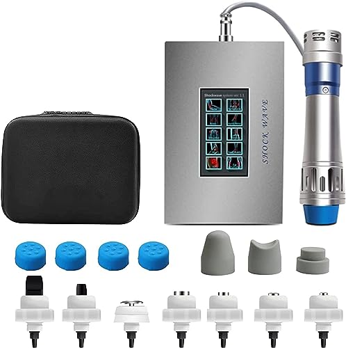 Xueqi Shockwave Ed Therapy Machine For Erectile Dysfunction Body Muscle Massager Multifunctional Shock Wave Machine Muscle And Bone Tissue Regeneration Treatment With 7 Massage Heads