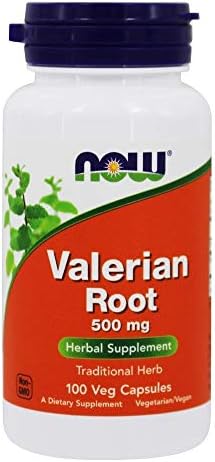 NOW Foods Valerian Root 500 mg,100 Count
