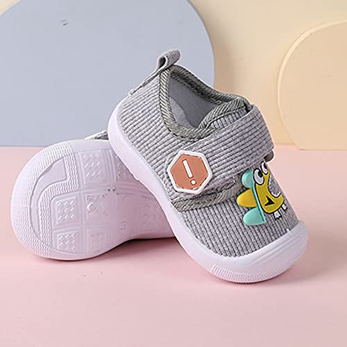 POLG Sapatos para bebês meninos e meninas tênis infantil sola de borracha antiderrapante para berços