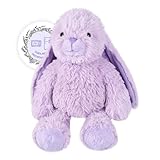 SuzziPals Heatable & Coolable Purple Bunny Stuffed Animal Heating Pad for Soothing & Relaxation, Lavender Purple Bunny Plush for Discomfort, Rabbit Stuffed Animals for Kids, Bunny Plushies Gifts