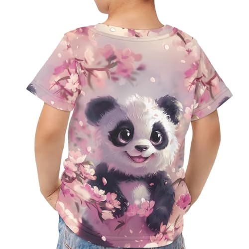 Image of JEOCODY Boys Girls Graphic Tees Funny 3D Printed Short Sleeve T-Shirts 3-16T