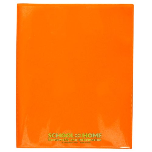 Storesmart® "Boys Only" School / Home Folders - 6-Pack - 6 Colors! - Letter-Size Twin Pocket - Durable, Archival Plastic - Sh900By6Eng #TOP6