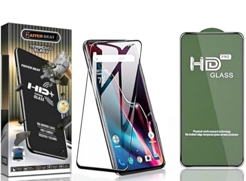 Image of Premium Tempered Glass for Infinix note 40x (HD+ glass, Pack of 1) Full Screen Coverage high definition Screen Protector Guard (Infinix note 40x)