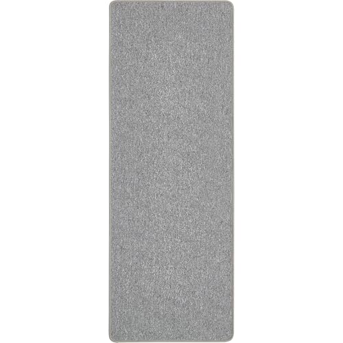 andiamo Teppich Grotone - Webteppich für das Wohnzimmer Schlafzimmer Esszimmer und den Flur - pflegeleichter unempfindlicher Teppich für das Büro 67 x 140 cm Grau-Weiß andiamo Teppich Grotone - Webteppich für das Wohnzimmer Schlafzimmer Esszimmer und den Flur - pflegeleichter unempfindlicher Teppich für das Büro 67 x 140 cm Grau-Weiß