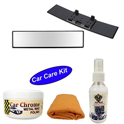 Pep Ride300 mm Car Clip On Rear View Mirror Car Interior Mirrors With