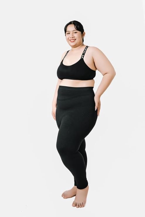 Bioflect Compression Leggings with Bio Ceramic Micro-Massage Knit- for Support and Comfort