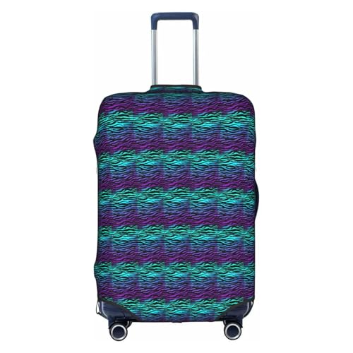 Housse valise imperméable grand format zèbre pour voyager sans craindre les taches ni la pluie