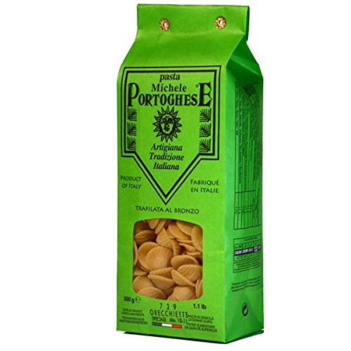 Michele Portoghese Orecchiette Nudeln, Pasta, aus Italien, Hartweizengriess, langsame Trocknung 500 g Cover