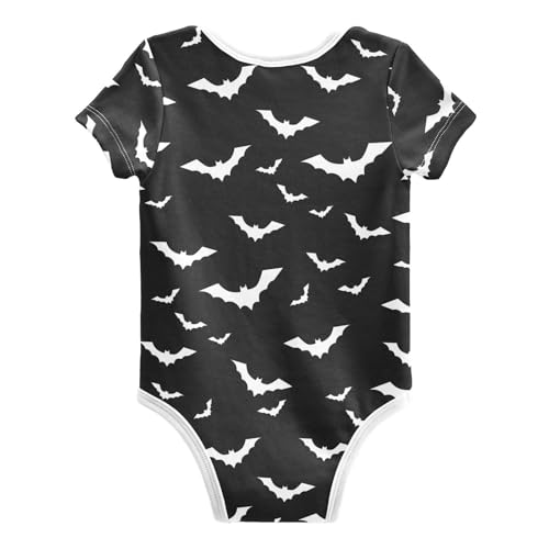 Ollabaky Unisex Baby Bodysuits Short Sleeve Cotton Baby Clothes2