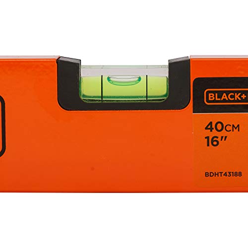 BLACK+DECKER Níveis de alumínio 40cm BDHT43188