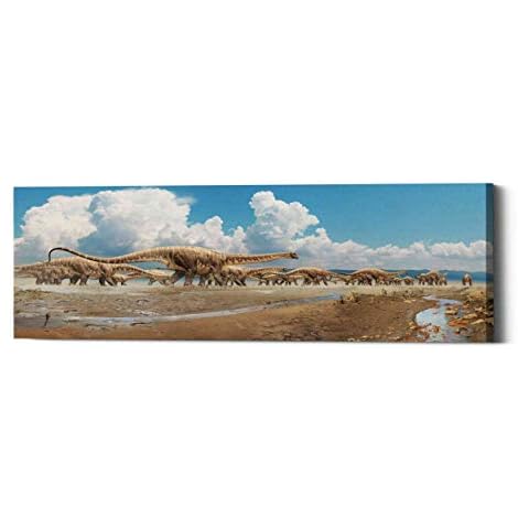 Epic Graffiti EPIC-CA1236863 Giclee Canvas Wall Art, 12" x 36", Beige Cover