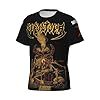 Mens Sepultura Vintage T-Shirt Crew Neck Roots Tee Tshirt Summer Casual Logo Graphic Short Sleeve T Shirt Tops for Men Youth Boys Fans Merch Gifts Black #3
