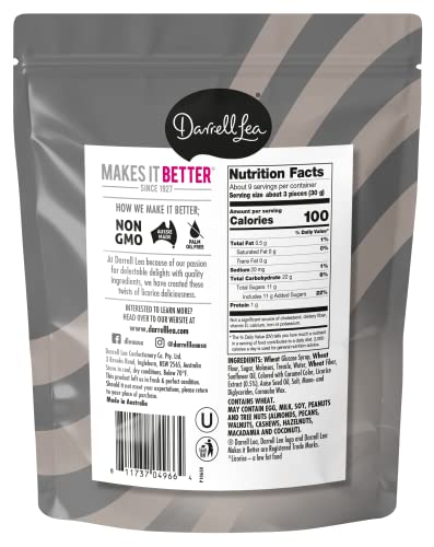 Darrell Lea Twists Australian Licorice, Traditional Black Flavor thumb #1