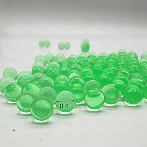 Image of VikriDA Gel Blaster Refill Ammo Pack of 2 | 20,000 Rounds of 7-8mm Non-Toxic Water Beads - Green