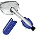 Carbon Klean Peeps Eyeglass Lens Cleaner - Efficient and Durable Carbon Microfiber Technology - Exclusively Used by NASA - 500 Uses (Injected Blue)