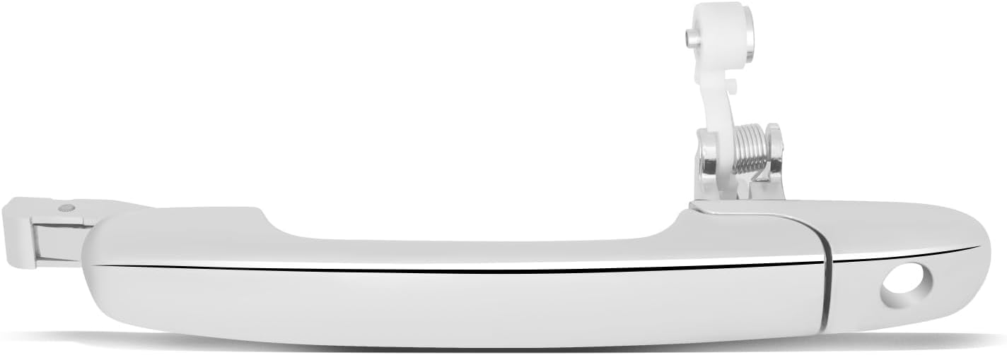 DNA MOTORING Rear Outer Tail Gate Handle Compatible with 2002-2006 Honda CR-V w/Keyhole,Chrome, THO-PF-00053