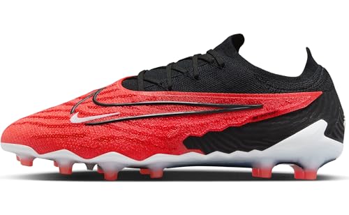 NIKE Phantom GX Elite AG-PRO, Sneaker Uomo, Bright Crimson/Black-White, 46 EU
