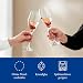 Villeroy & Boch – La Divina Champagnerkelch Set 4 Teilig, Champagner Gläser, Sektkelche, Hochwertige Sektgläser, Sektflöten, Prosecco Gläser, Für Champagner, Sekt, Prosecco Oder Crémant, Kristallglas