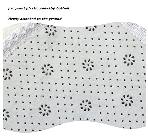 Weiche Mikrofaser Badezimmerteppich-Set, 3-teilig, Badematte + Konturmatte + Toilettensitzbezug, rutschfeste… – Bild 6