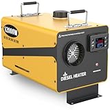 12000W Diesel Heater, 110V/24V/12V Ultra Parking Heater with Remote Control and LCD Display, 2025 Upgraded All-in-One Instant Heat Low Noise for RV Truck Boat Bus Home Shop (110V/24V/12V Heater)