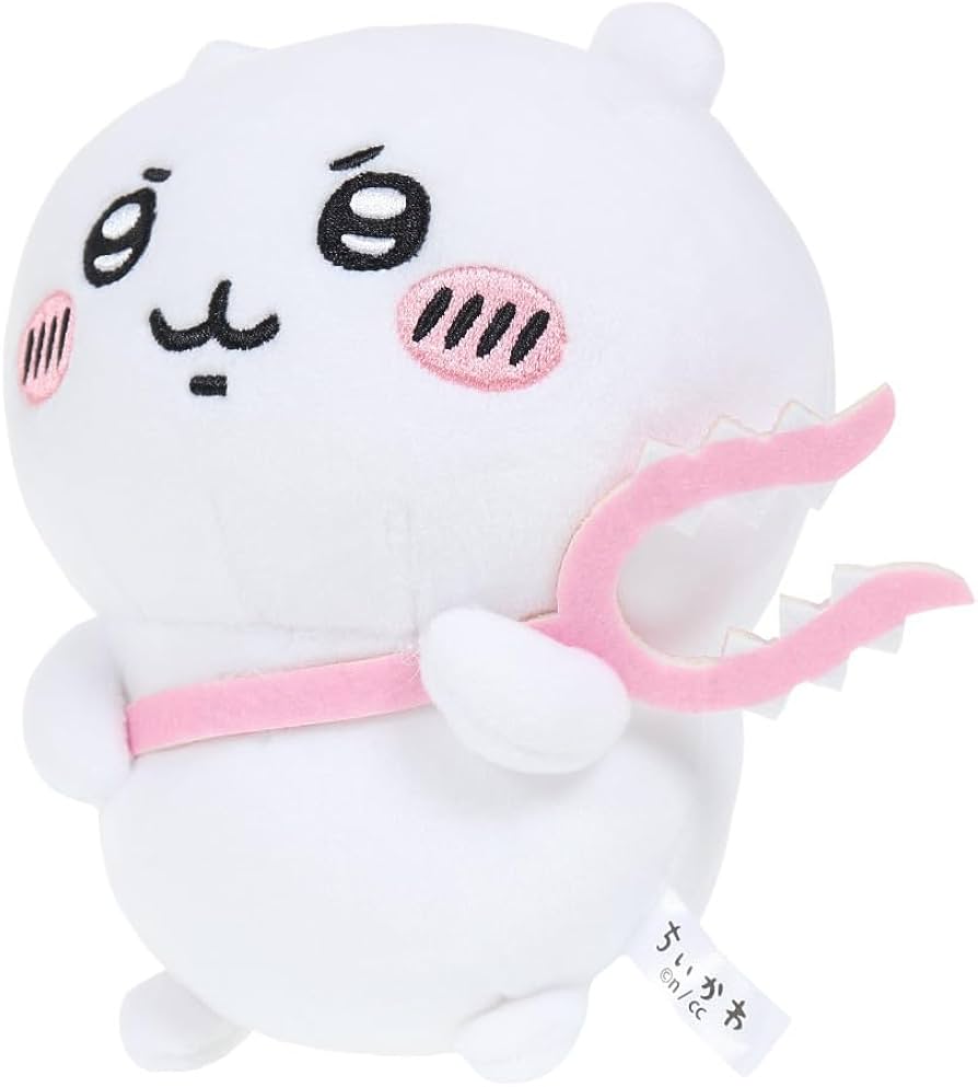 Amazon.co.jp: ちいかわ ぽてたまぬいぐるみ ちいかわ さすまた : おもちゃ