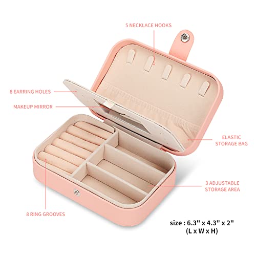 3-Pack-jewelry-box-jewelry-boxes-for-women-travel-jewelry-organizer-with-Mirror-Small-Jewelry-Box-Double-Layer-jewelry-organizer-box-Girls-Girlfriend-Wife-Ideal-Gift