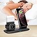 Wireless Charger, 4 in 1 Wireless Charging Station for i pad A pple Watch and i Phone Air pods Pro, Wireless Charging Stand for i Phone 12/12 11 Pro Max/X/XR/Xs/A Pple Watch Charger 5-1 Air pods 2