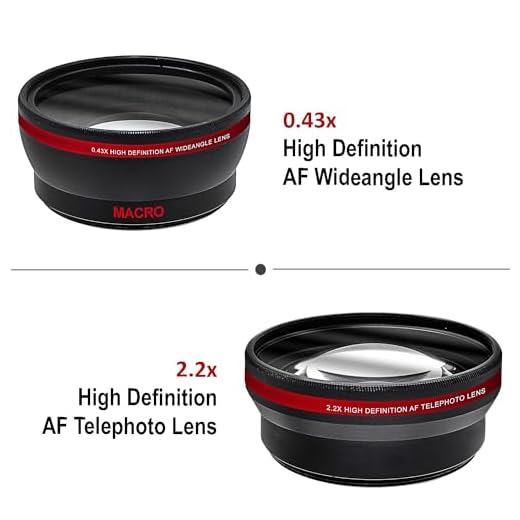 Canon EOS 49mm Accessory Bundle with Telephoto Lens