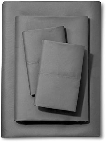 Miniatura 8 de Crescent Bedding Juego de ropa de cama 100% algodón jersey, suave y cómoda, tamaño individual extra larga, para hospital., gris, 3