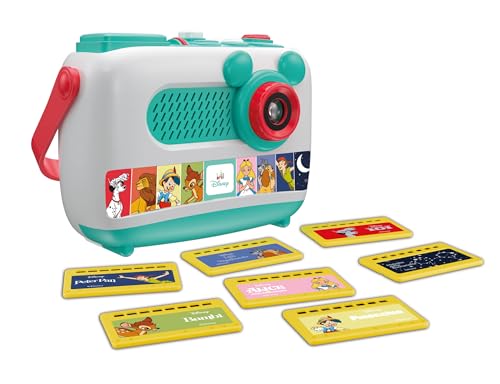 Clementoni | Projecteur & Conteur d’Histoires Plus – Disney Baby pour Bébés dès 12 Mois | 8 Histoires Classiques Incluses | Projection Visuelle & Sonore...