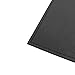 Menu Holders Made of Premium Faux Leather - Single Panel (10-Pack) Menu Covers Single Page (Black, 8.5