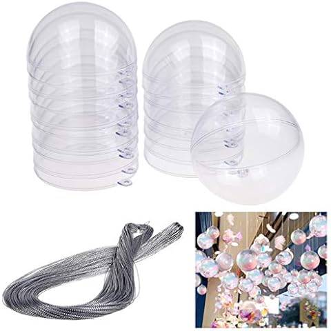 Kare & Kind 10x Bolas Plásticas Rellenables Cover