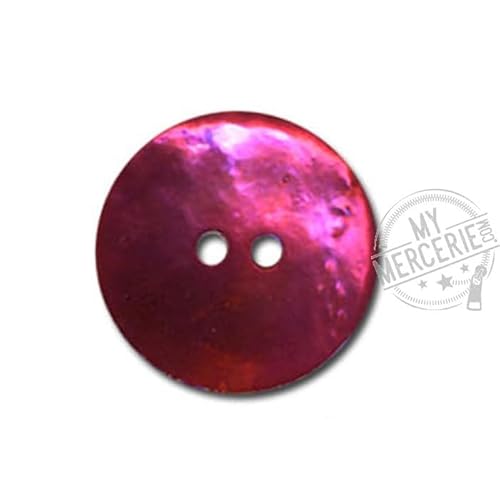 M & C - Set di 6 bottoni in madreperla, 22 mm