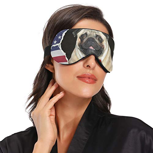 American-Dog-Sleep-Mask-Blindfold-Blackout-Cooling-Funny-Eye-Mask-for-Sleeping-with-Elastic-Strip-for-Women-Man