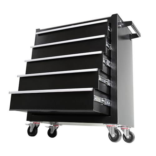 24 Inch Rolling Tool Chest with Wheels and Drawers
