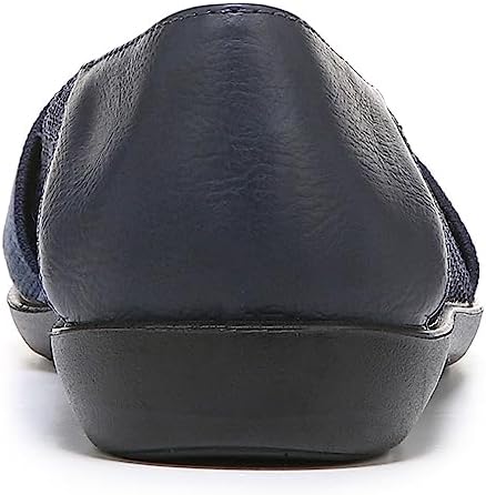 LifeStride Womens Naomi Slip-On Lux Navy Knit 8 W | Image 5