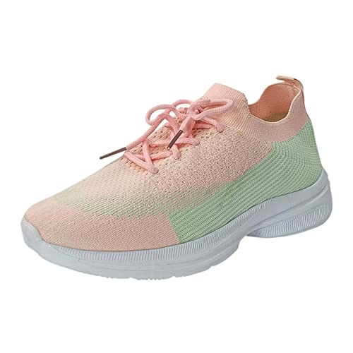 Zapatos Tenis Running Ligero Mujer Zapatillas Deportivas Caminar Entrenador Zapatos Deportes Zapatillas de Deporte Zapatillas Clásicas Zapatillas Mujer Club 85, Rosa., 42 EU