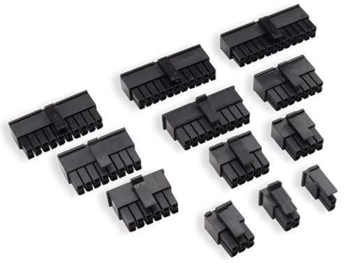 Carcasa conector Micro-Fit 3.0 macho MX3.0 de 2 pines con terminal 43030, paso 3mm, 10 kits