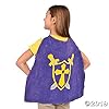 Fun Express DIY Superhero Capes for Kids Set of 6 White Canvas - Blank Dress Up Capes for Party Crafts, Birthday Decorations & Group Costumes | Toddler to Child Size 23" x 23" with Ties #1