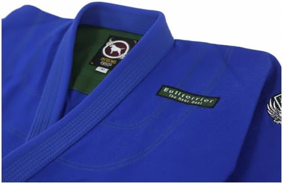 [BULL TERRIER] ブルテリア bjk-544 柔術衣 スーパーライトMG 青 ブラジリアン 柔術