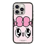 【Amazon.co.jp限定】CASETiFY コンパクト iPhone 15 Pro ケース [薄型軽量/耐衝撃/米軍MIL規格] - Esther Bunny Full Face Phone Case - クリア ブラック