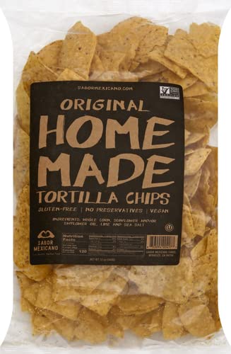 Sabor Mexicano Homemade Chips, 12 Oz