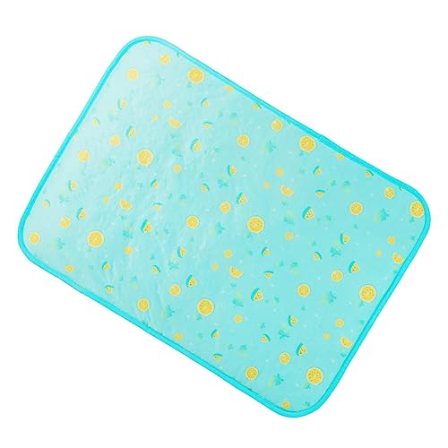 BUGUUYO Washable Pet Cooling Pad Summer Ice Silk Mat for Dogs and Cats Easy to Rapid for Pet Cages and Leisure